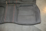 JDM Honda Integra Type R DC2 OEM Rear Seats 1994-2001 Recaro Alcantara Red Stitch