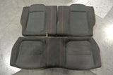 JDM Honda Integra Type R DC2 OEM Rear Seats 1994-2001 Recaro Alcantara Red Stitch