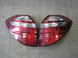 JDM Subaru Legacy Outback Kouki OEM Red & Clear Tail Lights 2005-2009