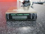 JDM Blitz Dual Turbo Timer Boost Gauge Universal Gauge
