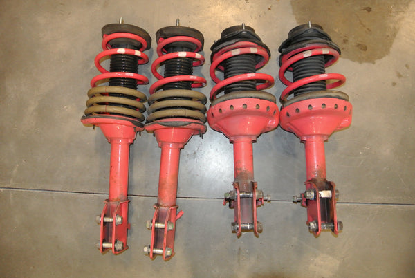 JDM Subaru Impreza WRX STi Spec C RA-R Suspension Shocks and Springs 5X114.3
