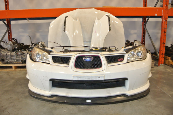 JDM Subaru Impreza WRX STi Spec C RA-R Nose Cut Front Conversion 2006 2007