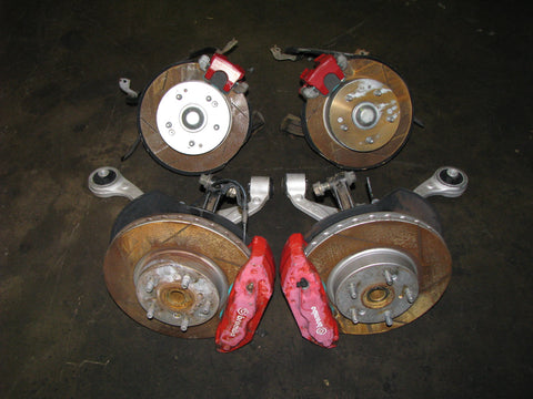 JDM Honda Integra Type R DC5 Brembo Brake Calipers and Spindles RSX K20A