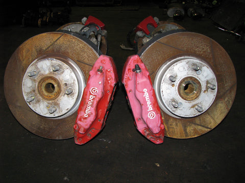 JDM Honda Integra Type R DC5 Brembo Brake Calipers and Spindles RSX K20A