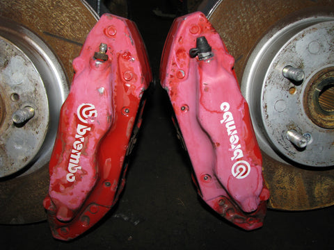 JDM Honda Integra Type R DC5 Brembo Brake Calipers and Spindles RSX K20A