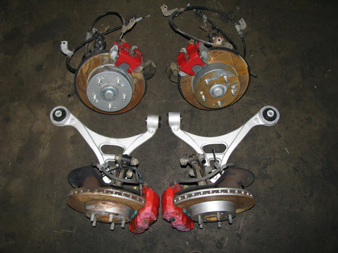 JDM Honda Integra Type R DC5 Brembo Brake Calipers and Spindles RSX K20A