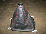 JDM HONDA CIVIC TYPE-R EK SHIFT BOOT BLACK WITH RED STITCHING