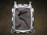 JDM HONDA CIVIC TYPE-R EK SHIFT BOOT BLACK WITH RED STITCHING