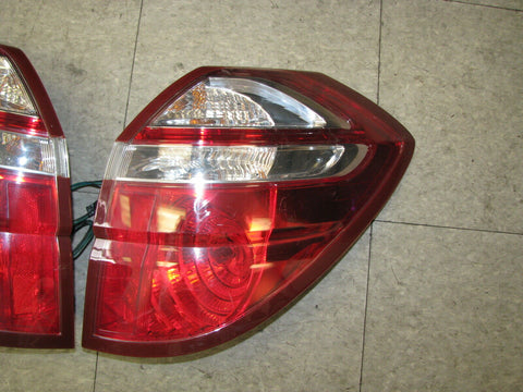 JDM Subaru Legacy Outback Kouki OEM Red & Clear Tail Lights Lamps 2005-200