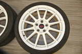 JDM Subaru Impreza WRX STi Spec C RA-R OEM Wheels Rims 18x8.5 +53 Enkei 5X114.3