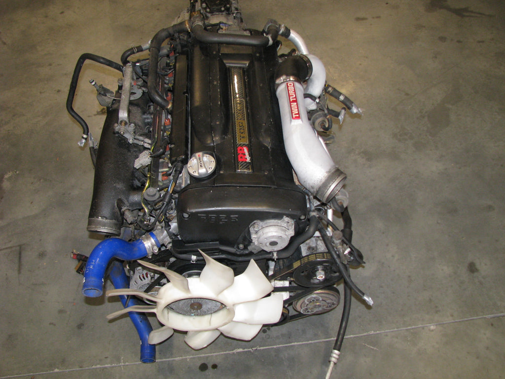 JDM Nissan RB26 Engine R33 Skyline GTR RB26DETT Twin Turbo ECR33 ...