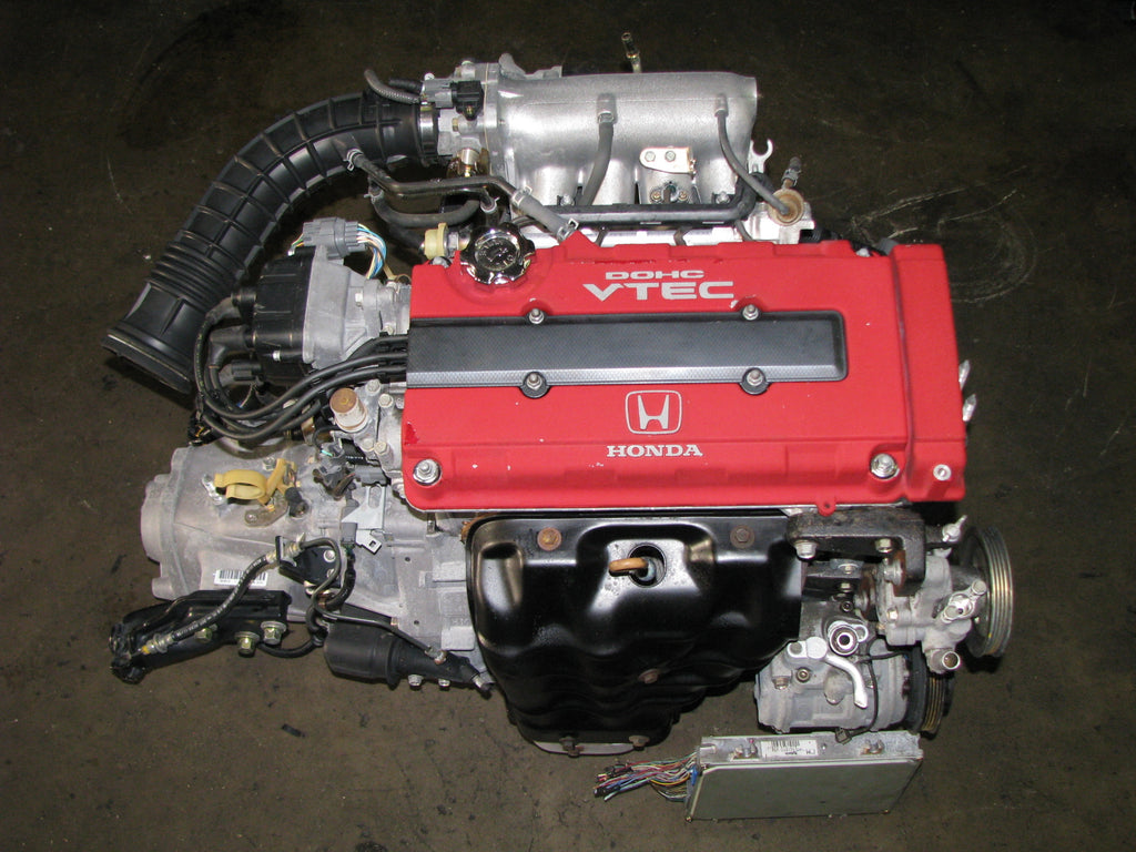 JDM Honda Integra B18C Type R Engine and 5 Speed LSD Transmission