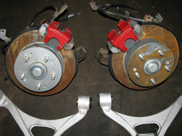 JDM Honda Integra Type R DC5 Brembo Brake Calipers and Spindles RSX K2 ...